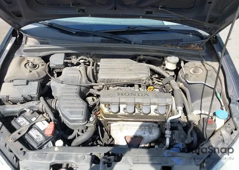 2004 Honda Civic Lx из США, поврежденный, VIN 2HGES16654H530467